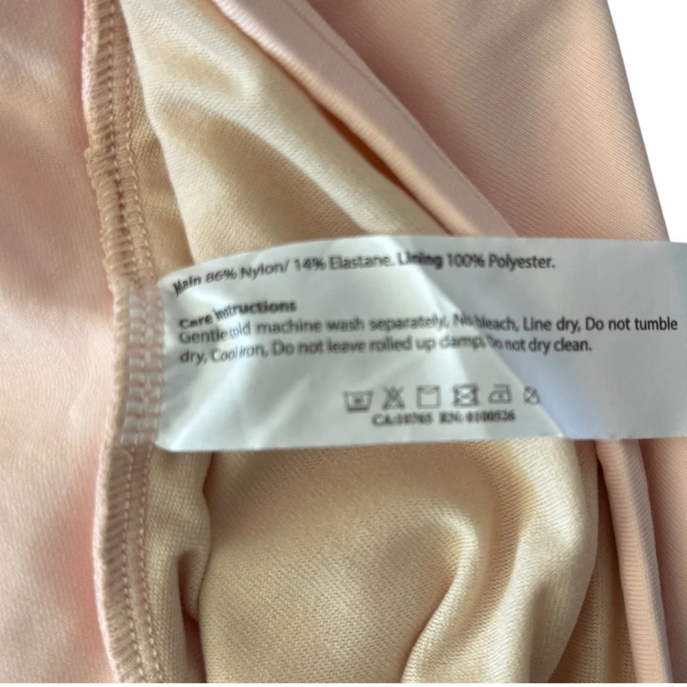 Bloch Pink Ballet Leotard S Camisole Open Back Dance - Picture 5 of 5